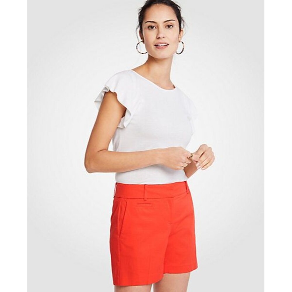 Ann Taylor Women's Shorts Devin Fit Metro Stretch 4 Pocket Short NWT